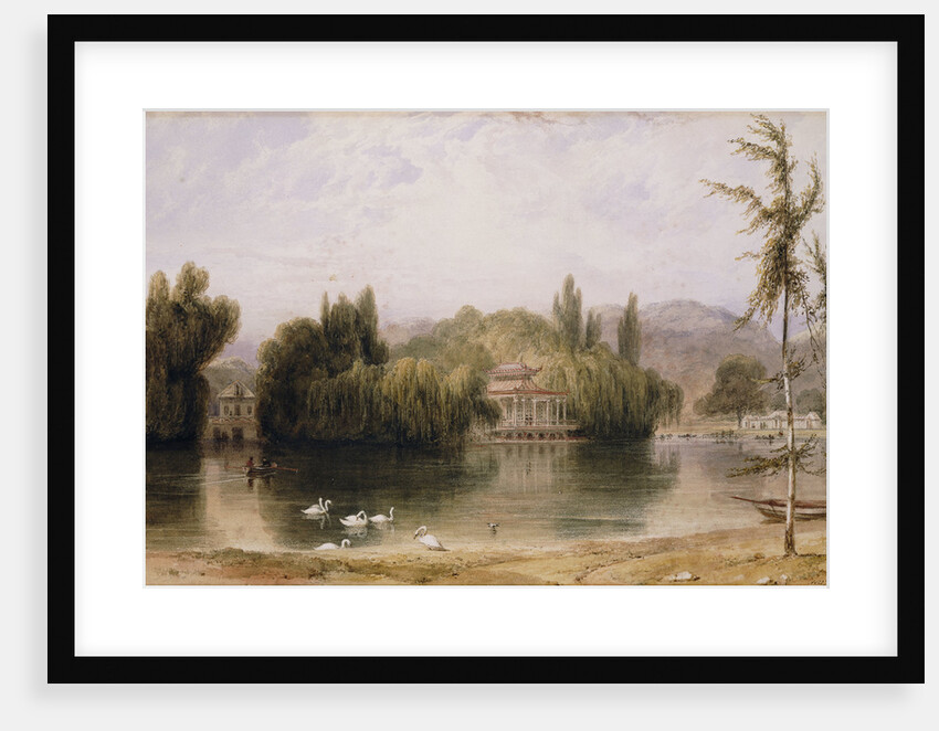 Scene on the Virginia Water by William Daniell