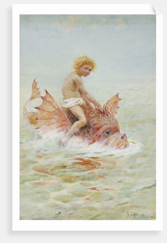 Riding Sea Monsters by Hector Caffieri