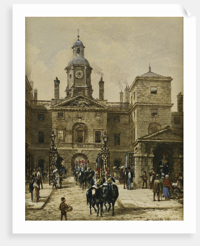 Horse Guards Parade by Louise Rayner