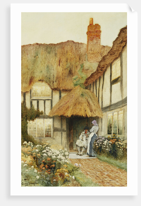 A Quiet Moment by Arthur Claude Strachan