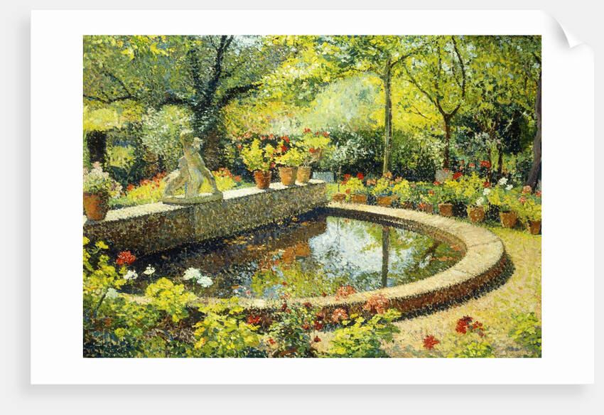 The Pond at Marquayrol by Henri Martin