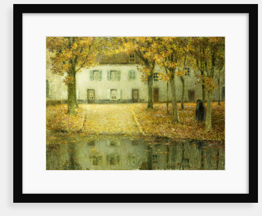 Little Place on the Banks of the Eau at Chartres by Henri Le Sidaner