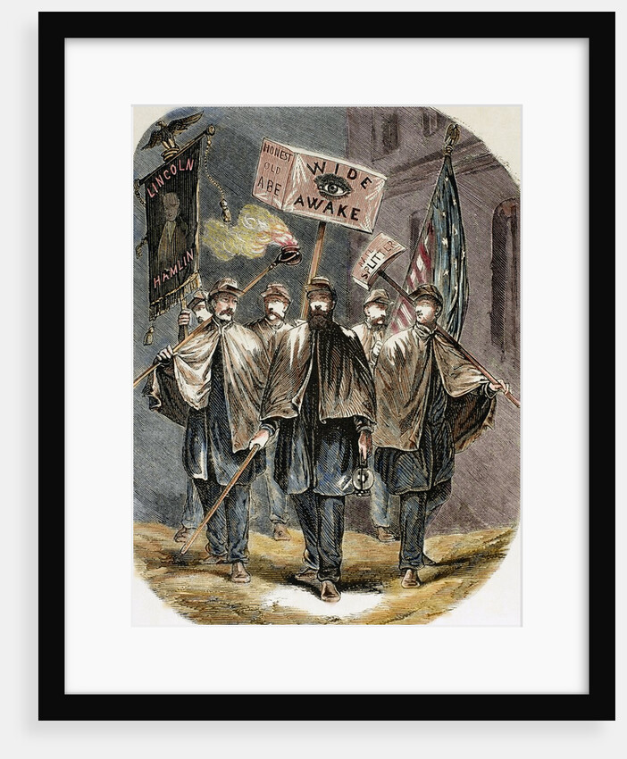 Supporters of Abraham Lincoln, candidate of the Republican Party by Anonymous