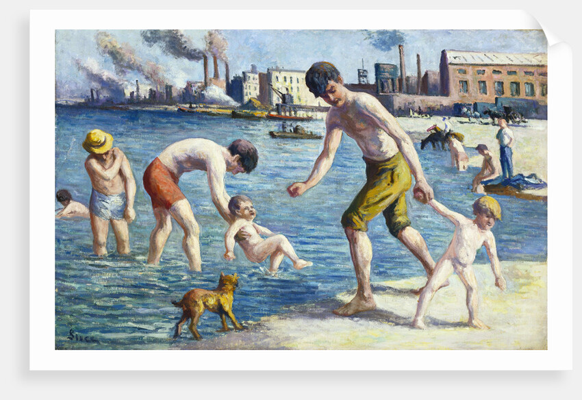Bathers by Maximilien Luce