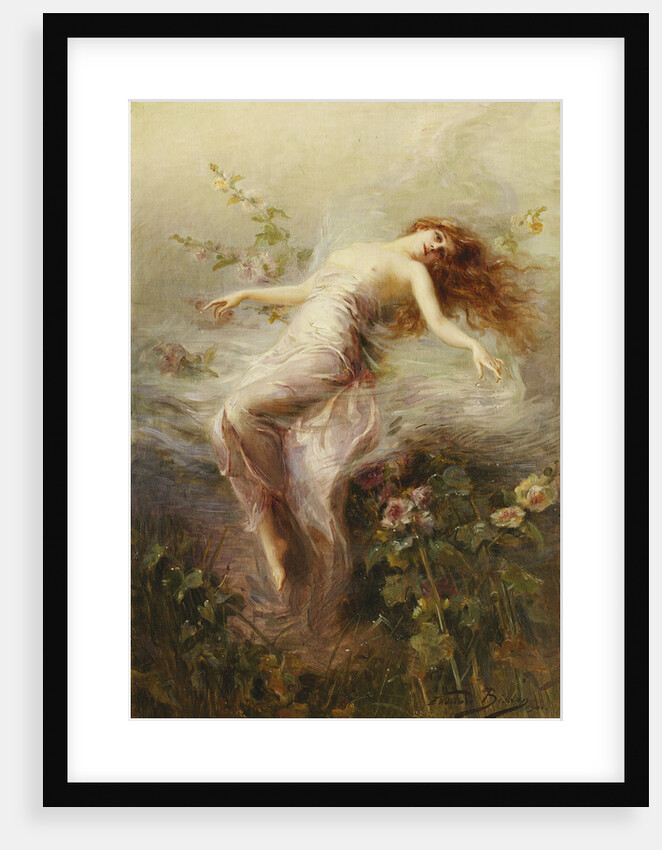 A Nymph by Edouard Bisson