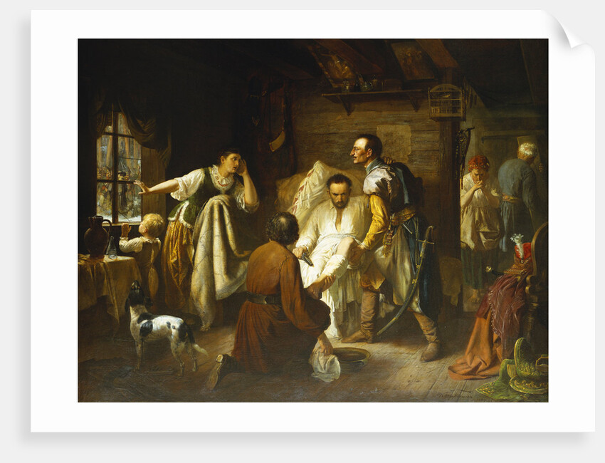 The denouncement of two noblemen belonging to the Confederation of Bar seeking refuge during their resistance to Kathrine II's invasion of Poland by Anton Kozakiewicz