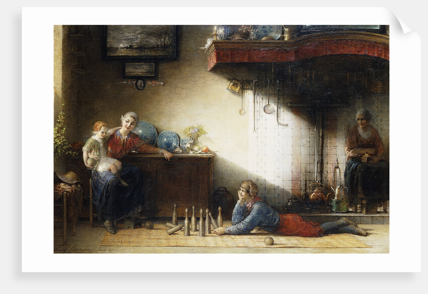 The Game of Skittles by Hendricus Jacobus Burgers