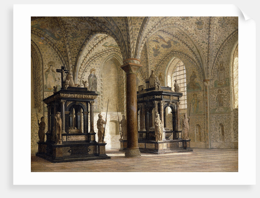 Roskilde Cathedral, Denmark by Heinrich Hansen
