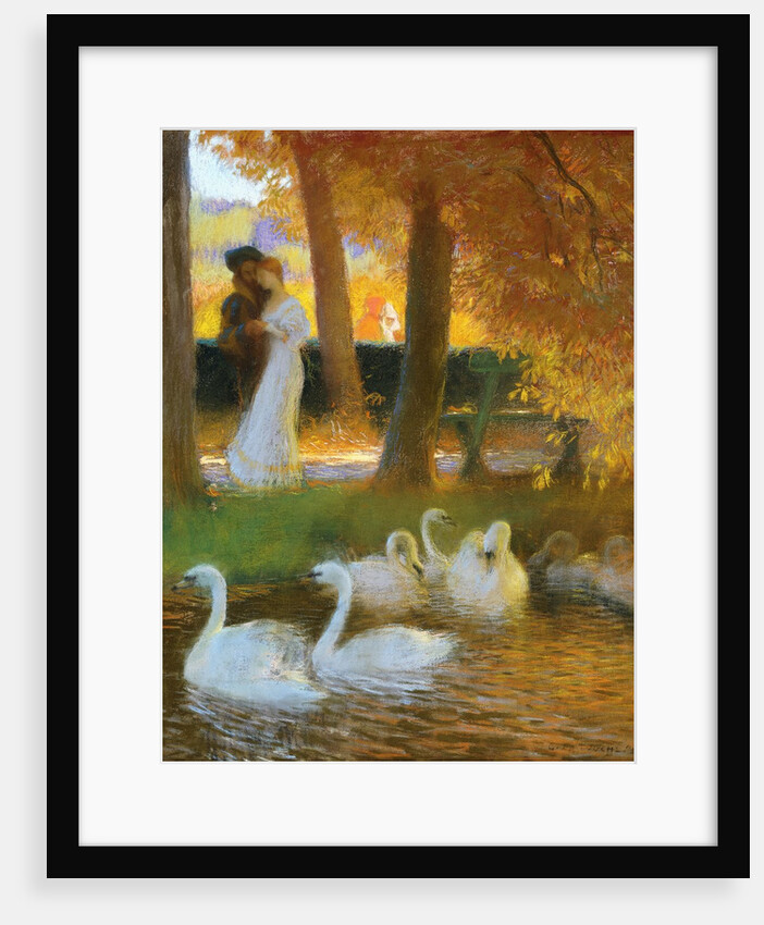 Lovers and Swans; The Autumn Walk by Gaston de Latouche
