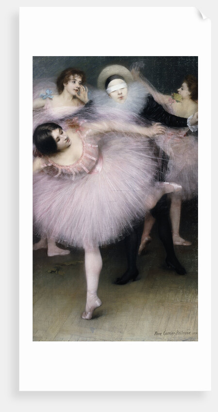 Harlequin Dancers by Pierre Carrier-Belleuse