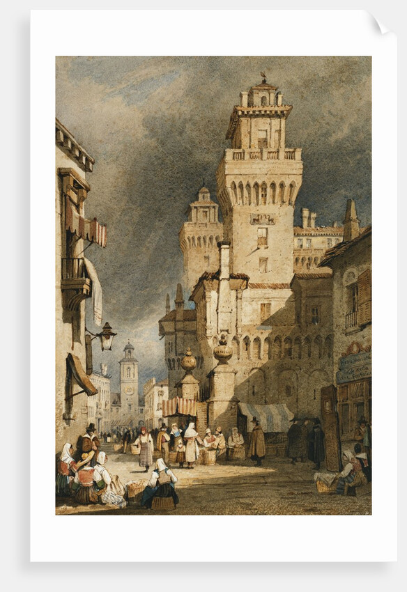 Ferrara, Italy by Samuel Prout
