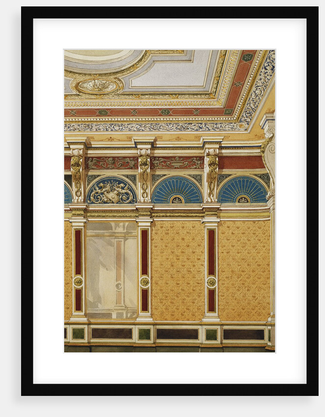 Design for the Decoration of the Interior of a Stateroom by John Gregory Crace