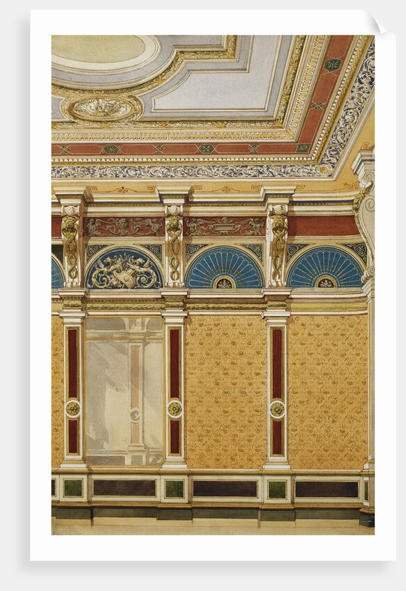 Design for the Decoration of the Interior of a Stateroom by John Gregory Crace