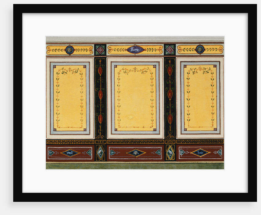 Design for Wall Decoration for Mr. Stephenson Clarke by John Dibblee Crace