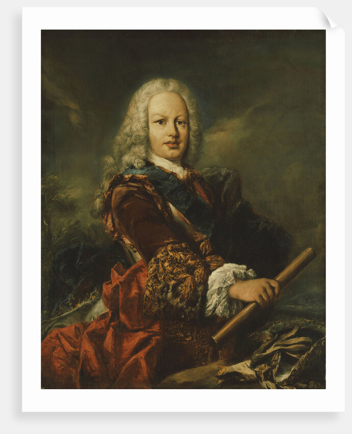 Portrait of King Ferdinand VI of Spain by Giovanni Antonio Guardi