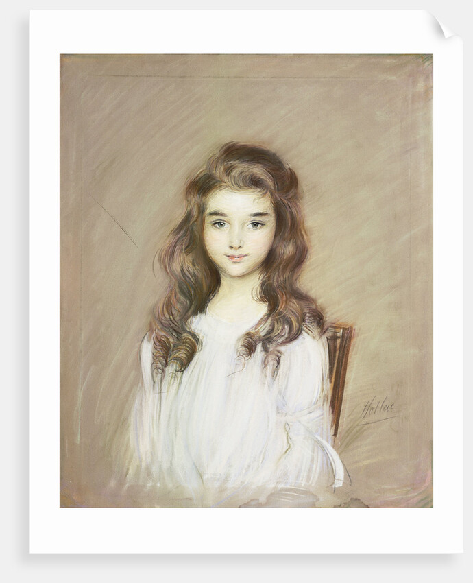 The Daughter of the Marquise of Elbe by Paul Cesar Helleu