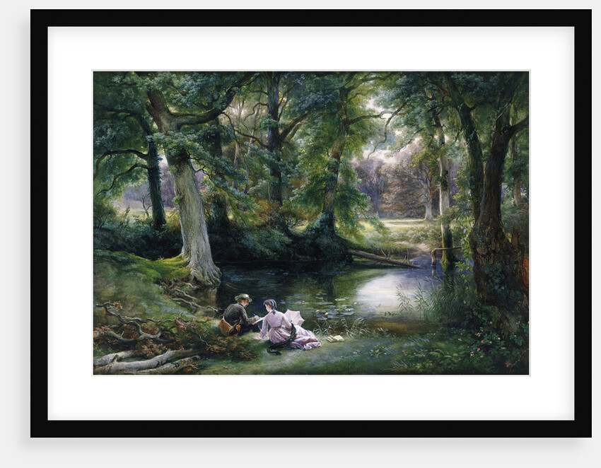 The Art Lesson by Wilhelm Trautschold