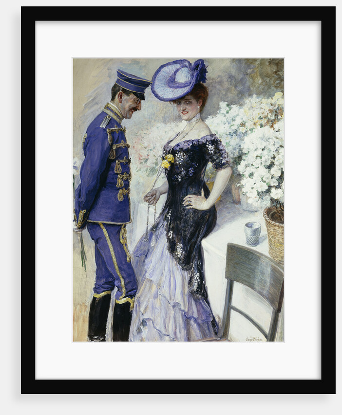 Flirtation by Oscar Bluhm