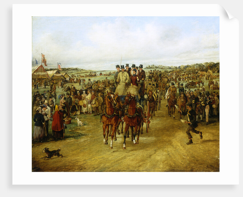 Going to the Derby by Henry Alken