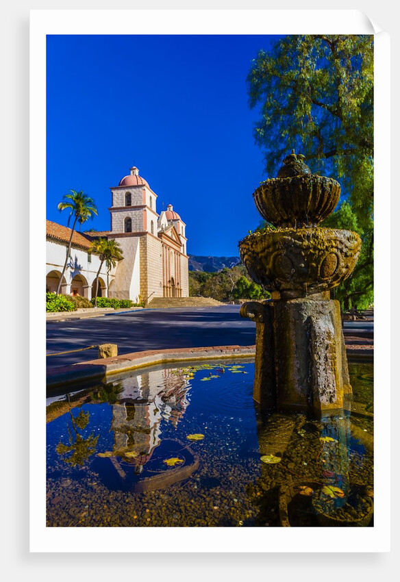 Mission Santa Barbara, Santa Barbara, California USA by Anonymous