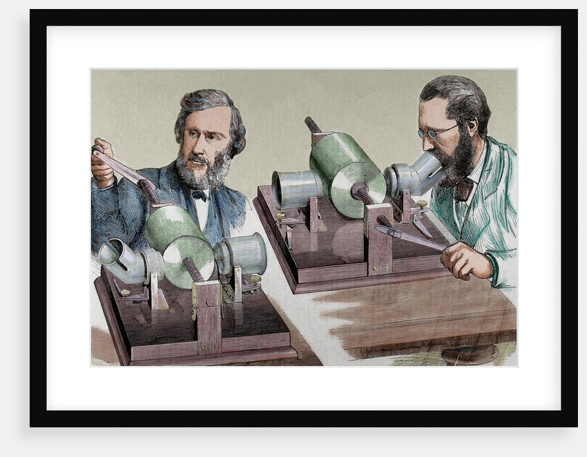 Phonograph by Thomas Alva Edison (1847-1931) by Anonymous