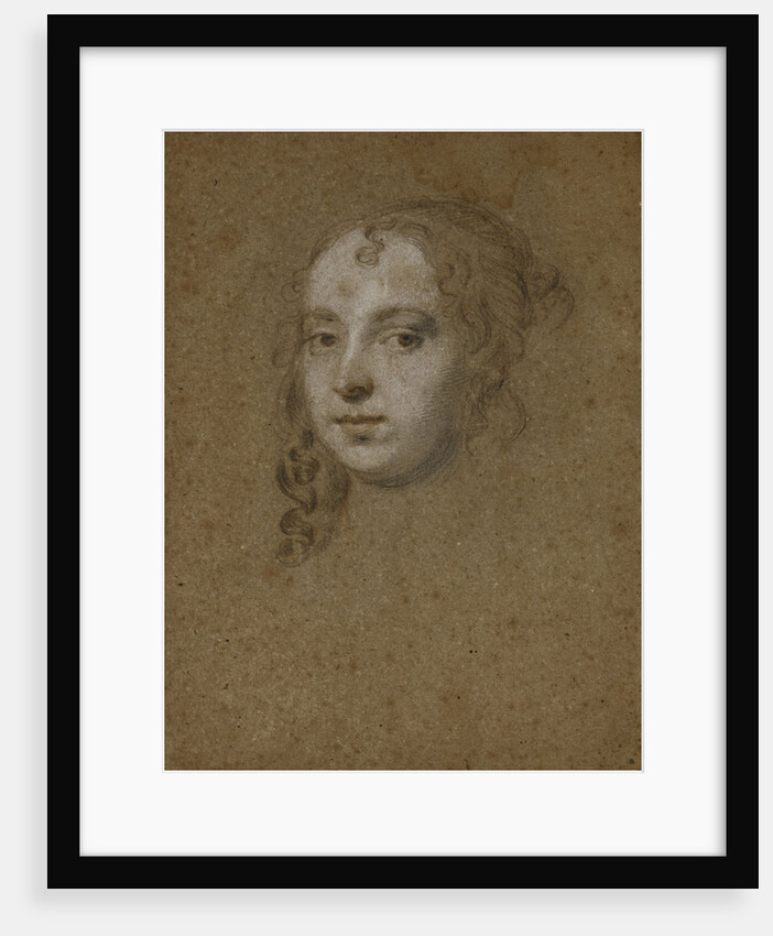 Portrait Head of a Lady by Peter Lely