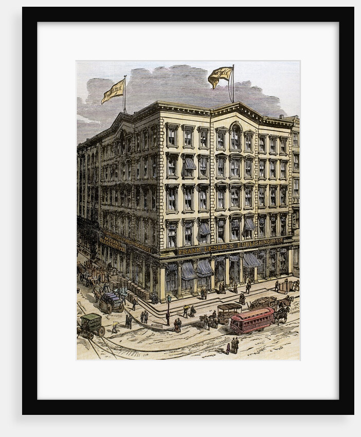 Frank Leslie's Publishing House in New York by Anonymous