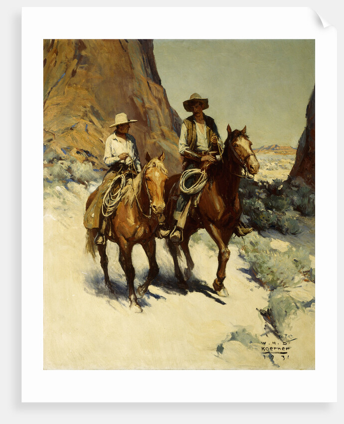 Illustration for The Trusty Knaves by William Henry Dethlef Koerner