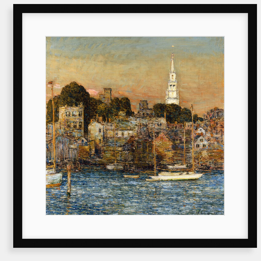 October Sundown, Newport by Frederick Childe Hassam