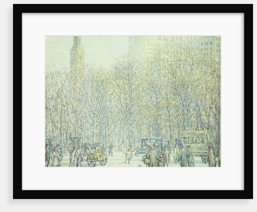 Winter in New York by Frederick Usher De Voll
