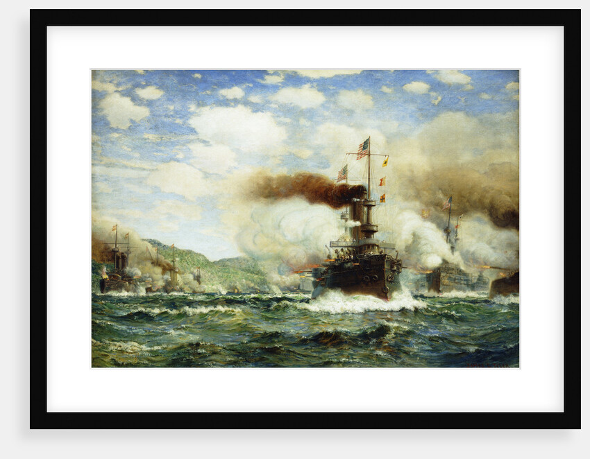 Naval Battle by James Gale Tyler