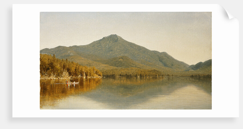 Mount Whiteface from Lake Placid, in the Adirondacks by Sanford Robinson Gifford