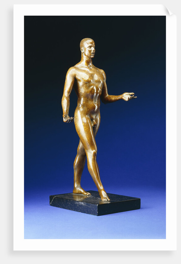 Man Walking - Portrait of Lincoln Kirstein by Gaston Lachaise