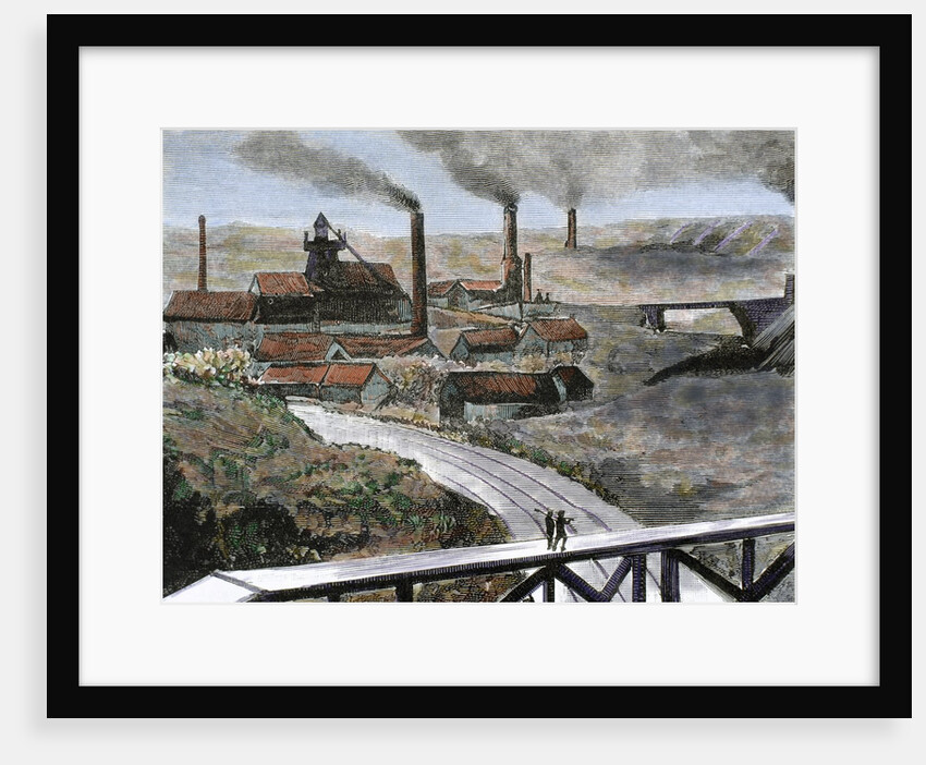 Coal mining. Belgium by Anonymous
