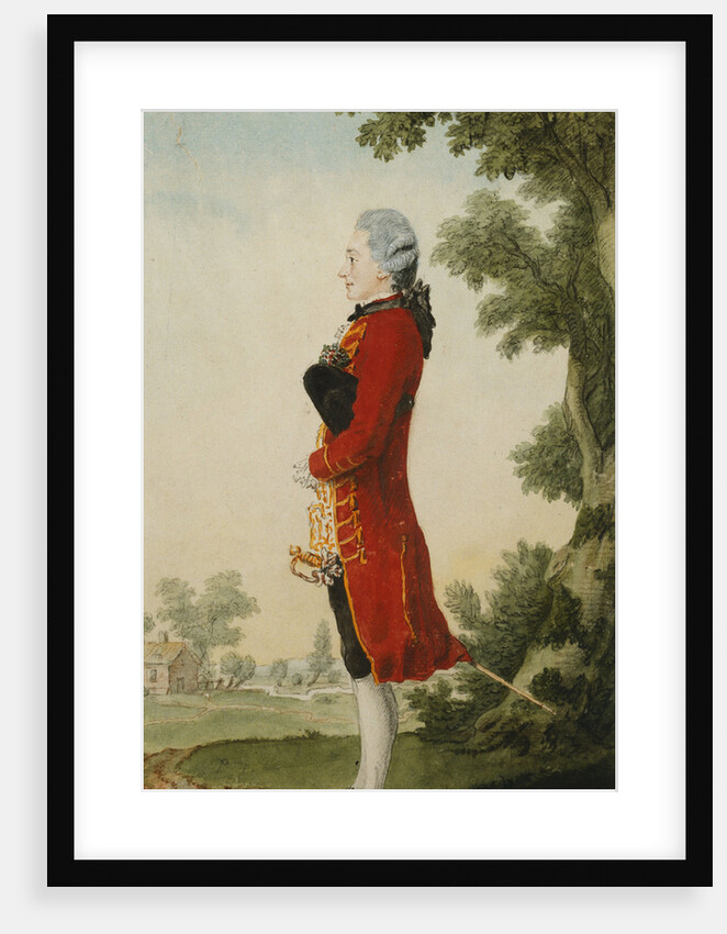 The Baron de Talleyrand, in a Landscape by Louis de Carmontelle