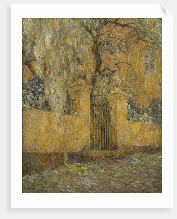 The Gate by Henri Le Sidaner