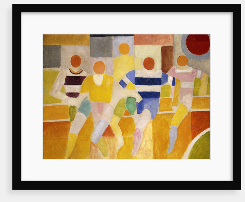The Runners by Robert Delaunay