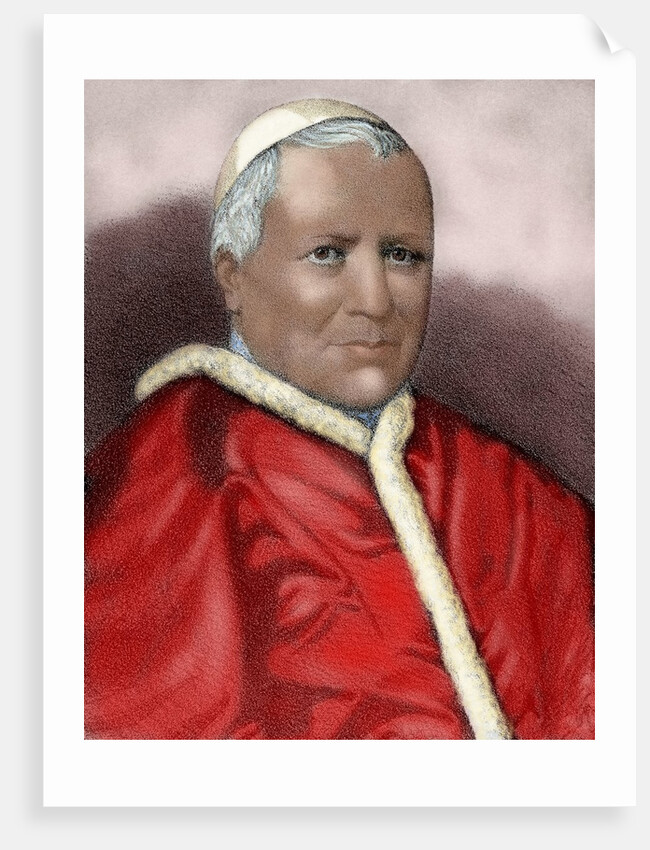 Pius IX (1792-1878). Italian pope by Anonymous
