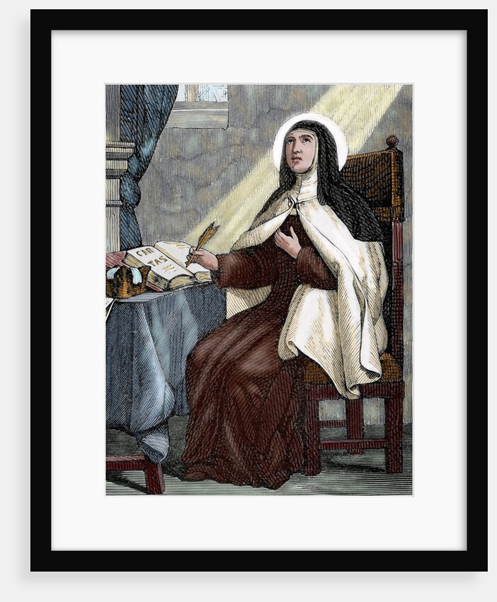 Teresa of Avila (1515-1582). Religious reformer of the Carmelite Order by Anonymous
