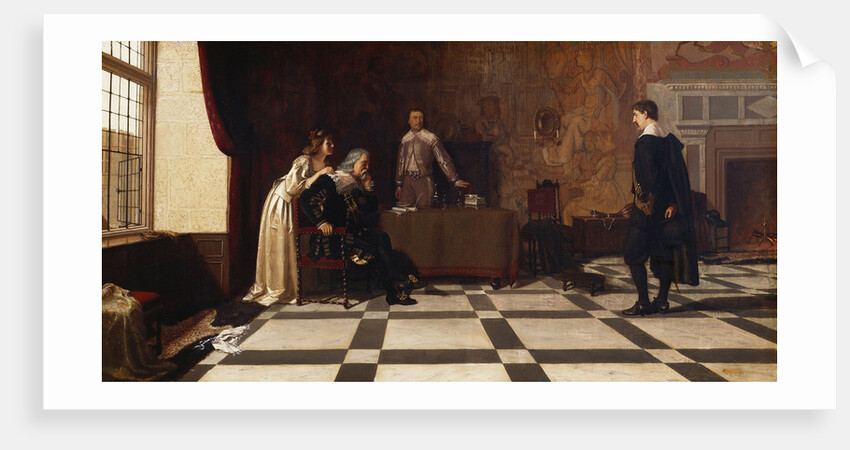 The Reconciliation by Edmund Blair Leighton