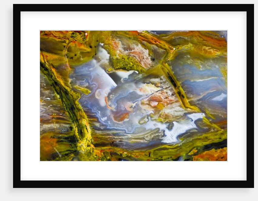 Rainbow Ridge Picture Agate by Anonymous