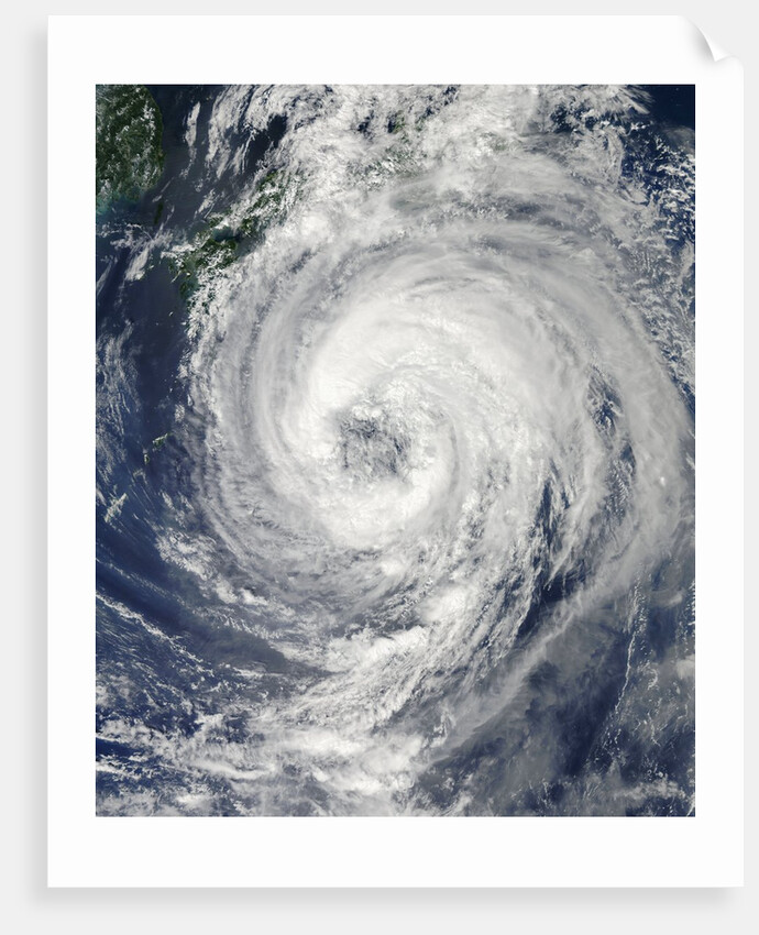 Tropical Storm Talas over the western Pacific Ocean by Anonymous