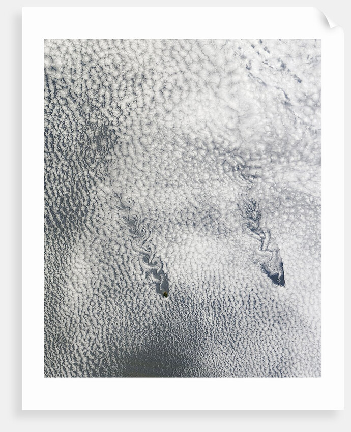 Von Karman Vortices off Chile by Anonymous