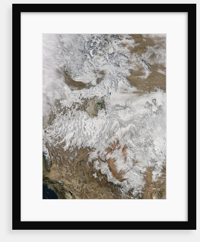 Snow in the Rocky Mountains by Anonymous