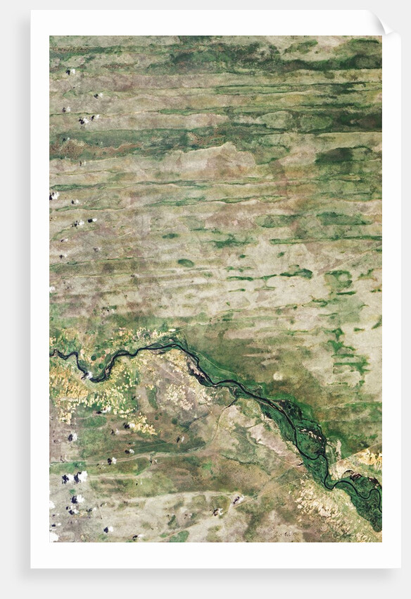 Linear Dunes of the Caprivi Strip, Namibia by Anonymous