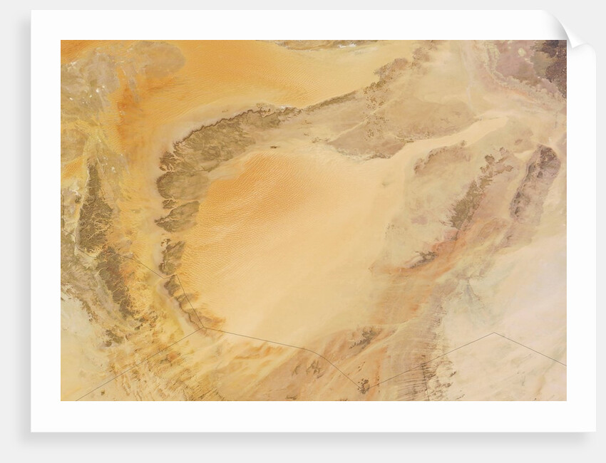 Idhan Murzuq Sand Sea in Southwestern Libya by Anonymous