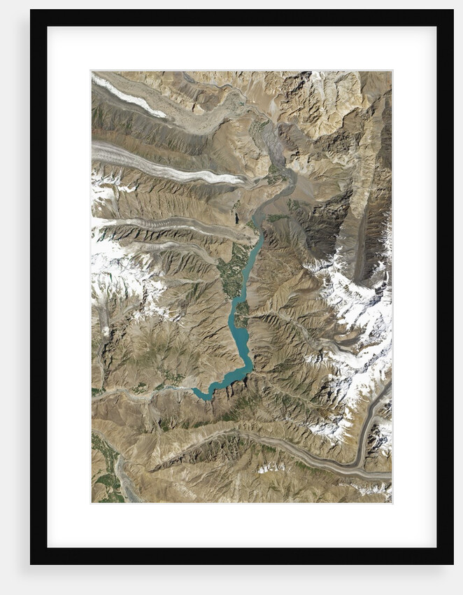 Hunza Valley Landslide Lake, Pakistan by Anonymous