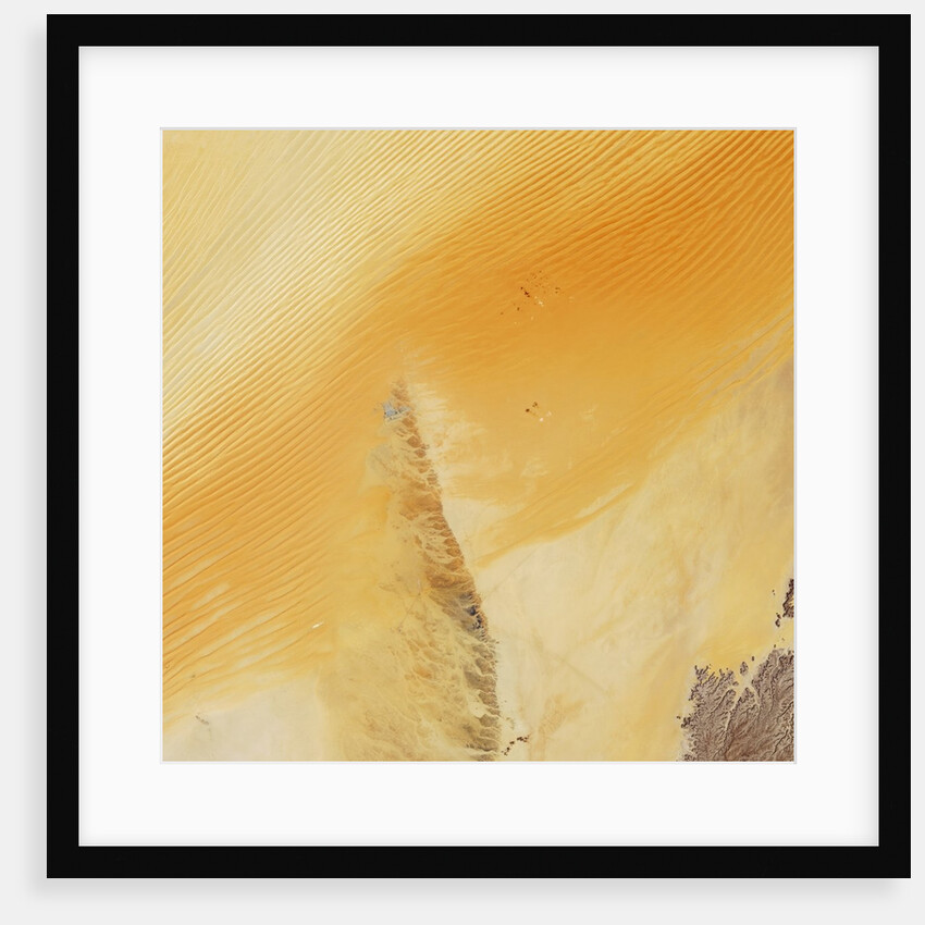 Linear Sand Dunes in the Empty Quarter, Arabian Peninsula by Anonymous