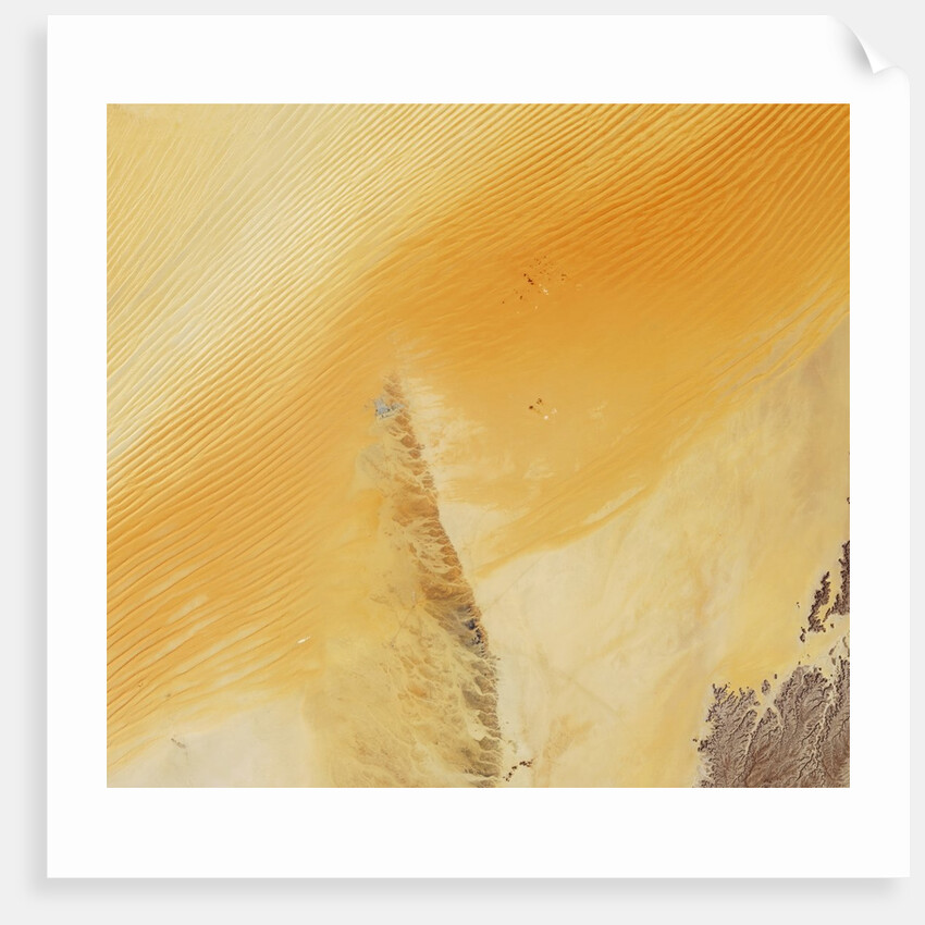 Linear Sand Dunes in the Empty Quarter, Arabian Peninsula by Anonymous