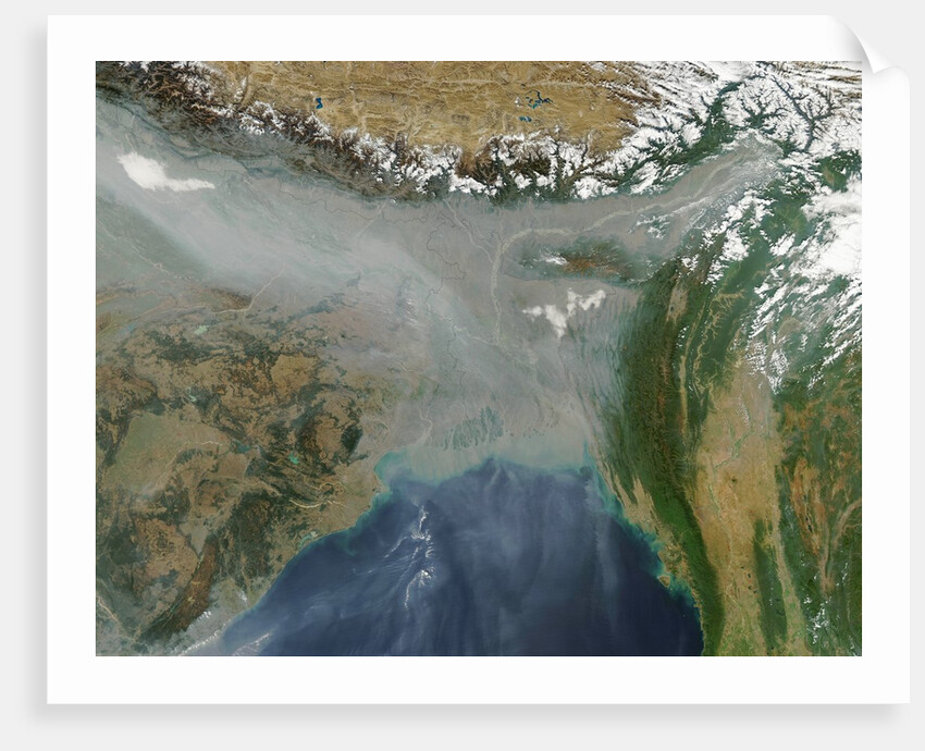 Haze and smog over Bangladesh and Northern India by Anonymous